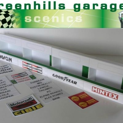 NEW Greenhills Scalextric Green Pit Stop Counter Top MACC770 