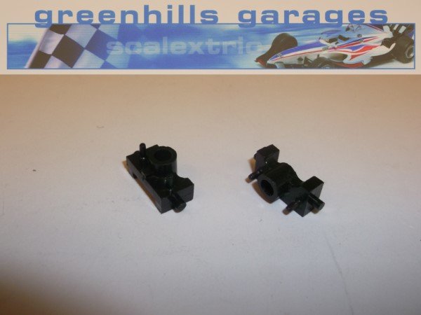 Greenhills Scalextric Guide Blade Mounting Clips (Rotation Limiting) Pair Use...