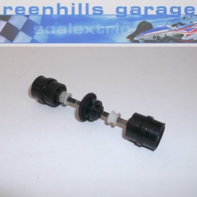 Greenhills Scalextric McLaren MP4-10 No.8 C685 Rear Axle & Wheels Used - P3076