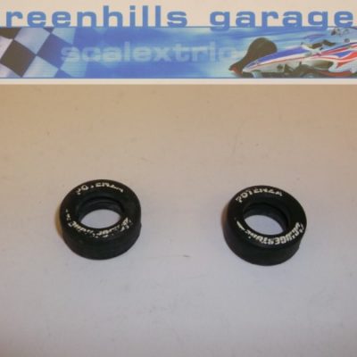 Greenhills Scalextric Dallara Indy Front Tyre Pair Used - P3166