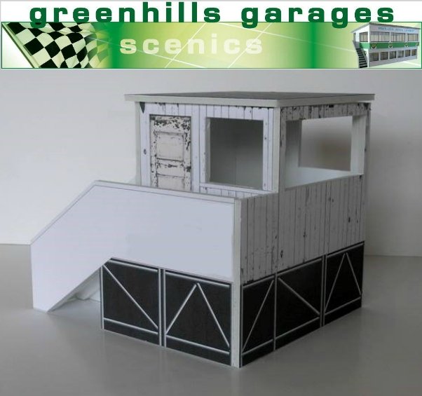 Greenhills Scalextric Slot Car Building Goodwood Marshals Post Kit 1:32 Scale... 