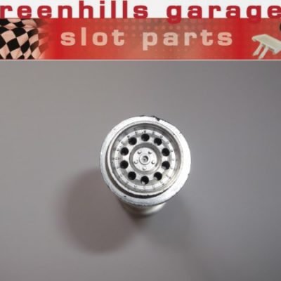 Greenhills Scalextric BMW M3 E30 Front axle and wheels C406/9, C464- USED - P3523