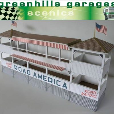 salvado.. Greenhills Scalextric Slot Car Kit de construcción Reims Pit Cajas Escala 1:32 
