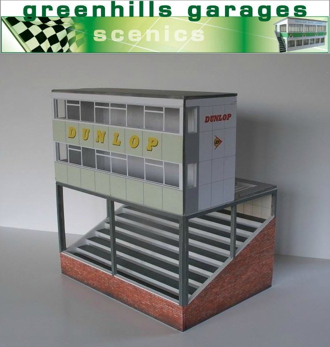 Brand Ne... Greenhills Scalextric Slot Car Building Event Board Kit 1:43 Scale 