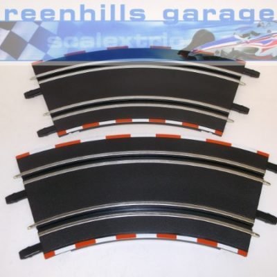 Greenhills Carrera Go!!! curve 45 degrees O pair - New - MT343