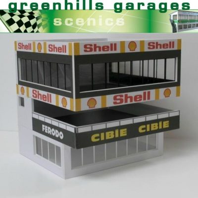 Greenhills Scalextric Slot Car Buildings Reims Starter Pack Kit 1 43 Scale Bra for sale online