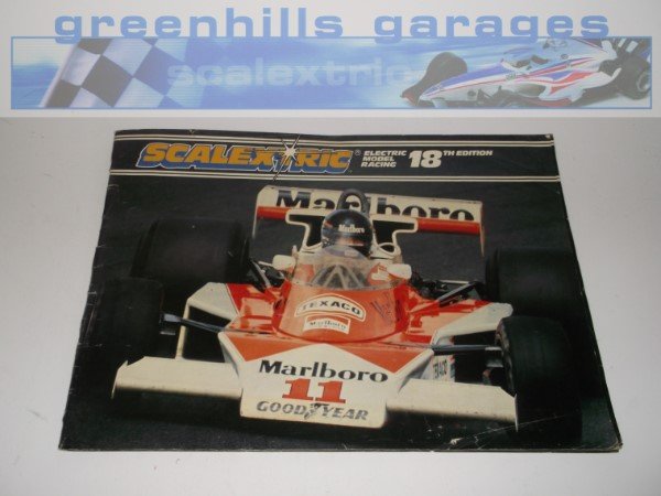 Greenhills Scalextric Electric Model Racing Catalogue 18th Edition 1977 - CAT18