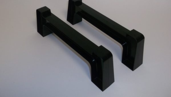 Greenhills Scalextric bridge supports in sections with clips x 4 Grey C8226 U... 