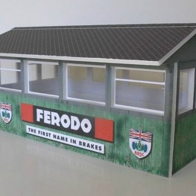 Brand ... Greenhills Scalextric Slot Car Building First Aid Hut Kit 1:43 Scale 