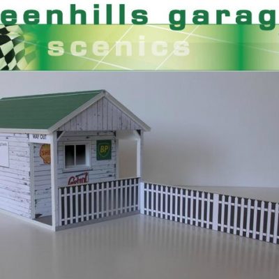 Greenhills Scalextric Slot Car Building Maison Blanche Kit 1:32 scale Brand...