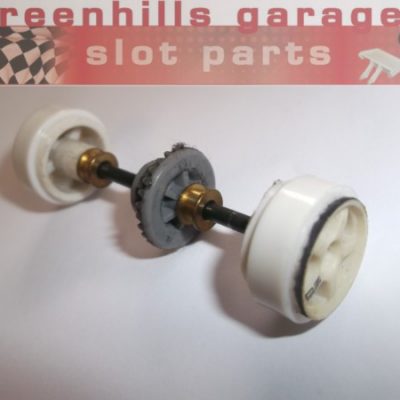 Greenhills SCX Peugeot 206 Front Axle & Wheels - Used - P5341