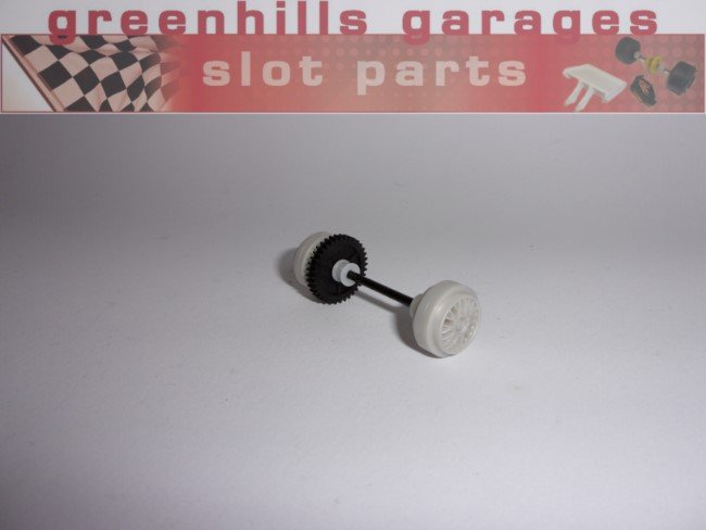 Greenhills Scalextric Bentley Continental Rear Axle & Wheels - Used - P5980