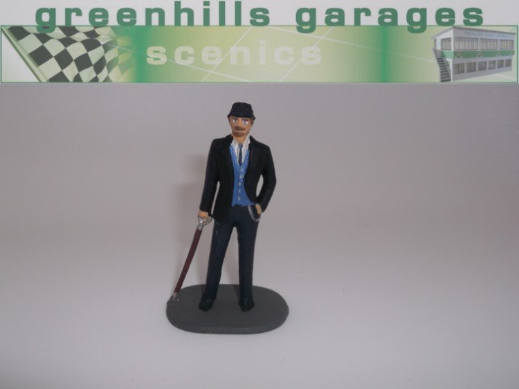 F554 – Greenhills Scalextric Carrera Gentleman Spectator with Cane   Scale – NEW | Greenhills Garages