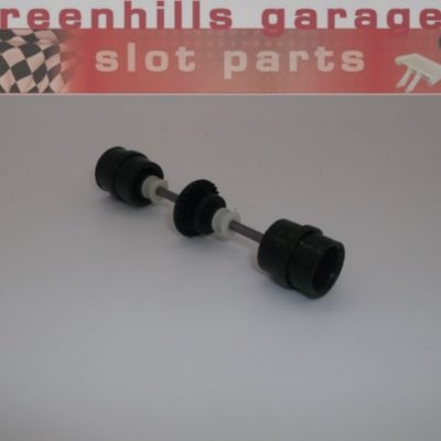 Greenhills Scalextric Tyrrell 018 Rear Axle & Wheels - Used - P6036