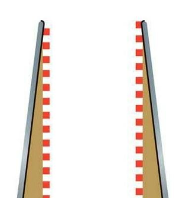 Greenhills Scalextric Sport Track Side Swipe Pair Yellow markings C8246 MT35 