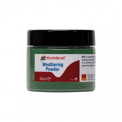 Greenhills Humbrol 45ml Pot of Chrome Oxide Green Weathering Powder AV0015 - C5223