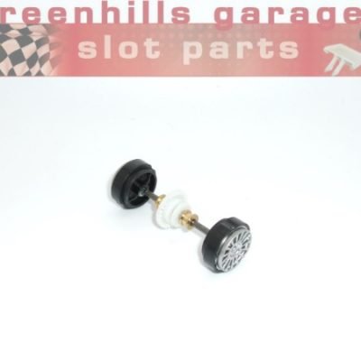 P7181 - Greenhills Carrera Evolution Renault No.1 FIA Rear Axle & Wheels 27504 - NEW