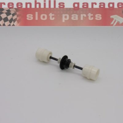 Greenhills Scalextric Team Navico Rear Axle & Wheels C613 - Used - P6590