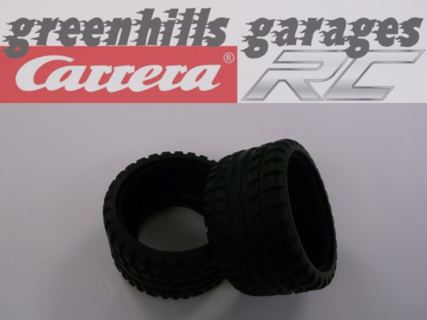 Greenhills Carrera RC Mercedes Benz X Class Yellow Tyre Pair - Used - CRCP36**