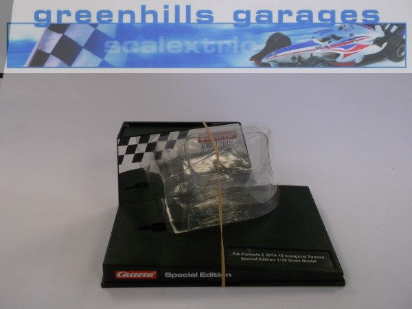 Greenhills Scalextric Carrera Evolution FIA Formula E 2014-15 Inaugural Season Special Edition 1/32 Scale Model Display Mount (No Plastic case) - USED - B1027**