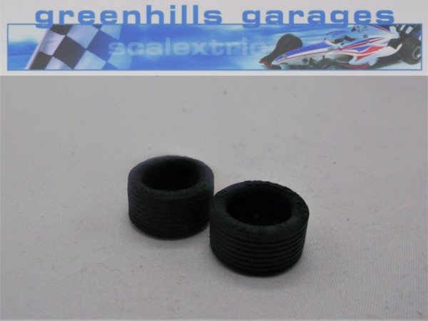 G950- Greenhills Scalextric BMW M3 E30 Rear Tyre Pair C406/09/64- New