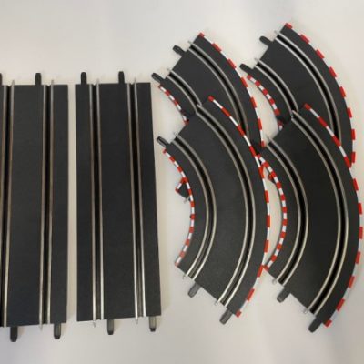 Greenhills Carrera GO!!! Track Pack 2 x Full Straights & 4 x Standard Curves - Used - MT753