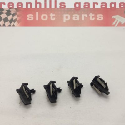 Greenhills Scalextric Std Refurbished Long Stem Guide Blades Fitted with New Greenhills Braid (x4)- NEW -G3305**