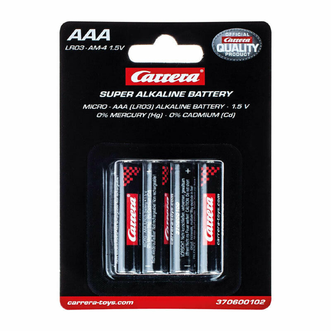 Greenhills Carrera RC Remote Control 8 x AAA Batteries LR03 AM-4 1.5V 370600102 - NEW - CRCP731