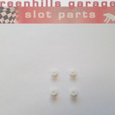 Greenhills Scalextric Axle Bearings White (x4) - New - P7692**