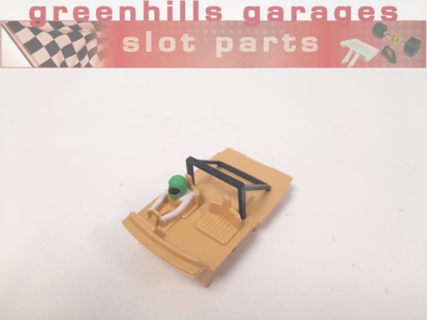 Greenhills Scalextric MG Metro 6R4 Cabin Interior Beige with Black Roll Bar Used - P7717**
