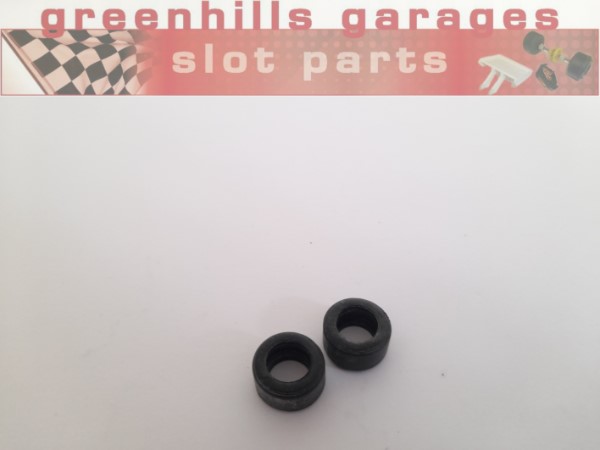 Greenhills Polistil McLaren M23 No.11 Front Tyre Pair - Used - P7733**