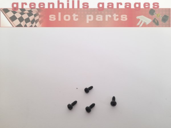 Greenhills Scalextric Porsche 908 Flunder Screw Set x 4 - Used - P7744**