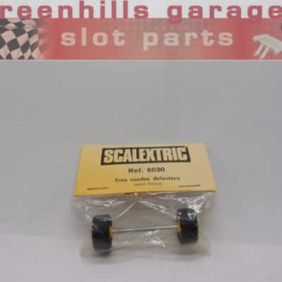 Greenhills Scalextric Lancia Stratos Front Axle+Wheels+Tyres 6030 -BNIP- P7747**