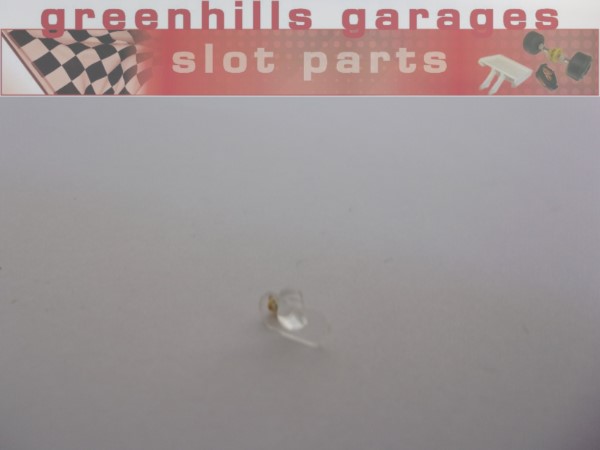 Greenhills Scalextric Chevrolet Corvette C6R Front Spotlight Lenses Pair- Used - P7827**