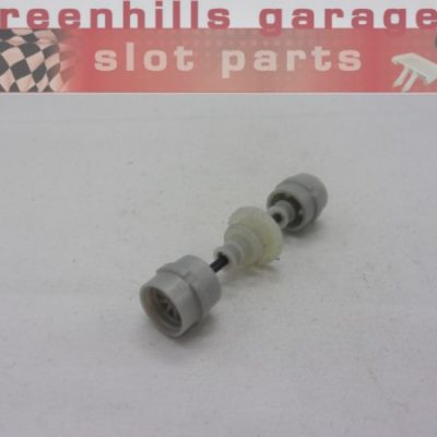 Greenhills Scalextric Start Team Car Rear Axle+Wheels Grey- Used -P7863**