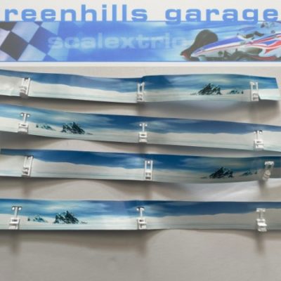Greenhills Carrera GO!!! James Bond 007 Fences x 4 & Clips x 12 - Used - MACC884