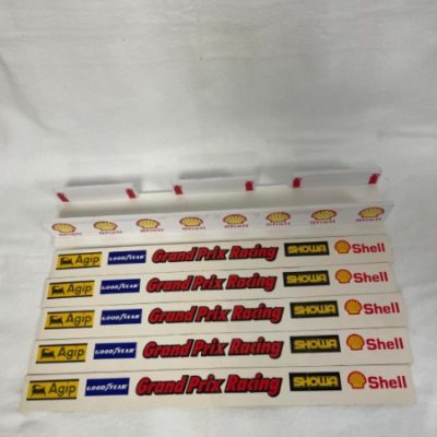 Greenhills Wooden Barrier with Adverts - Used - ACC3169