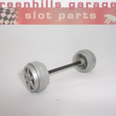 Greenhills Scalextric Audi 77 Front Axle and Wheels- Used -P7928**
