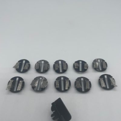Greenhills Scalextric Start Guide Blade & 10 x Braid Plates C8312 - NEW - G3465