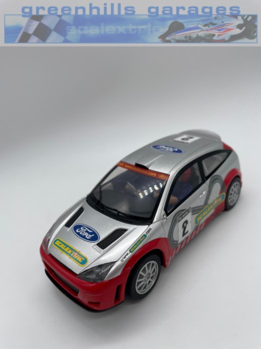 Greenhills Scalextric Ford Focus WRC No.2 C2406 - Used - 23227 *