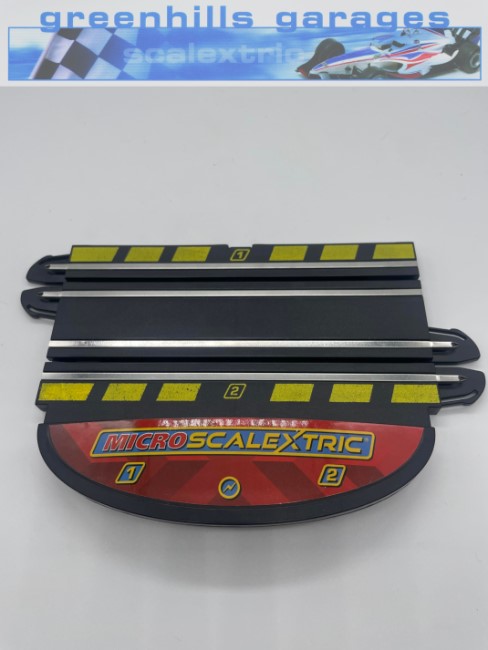 Greenhills Micro Scalextric 15cm Start / Power Straight - Used - MT784
