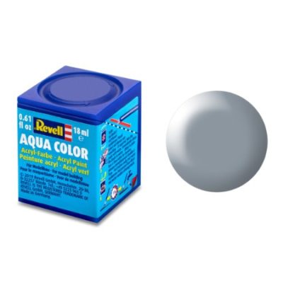 Greenhills Revell Aqua Colour Acrylic Paint Grey Silk Matt 18ML 36331 - NEW - C5379