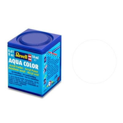Greenhills Revell Aqua Colour Acrylic Paint Matt White 18ML 36105 - NEW - C5424