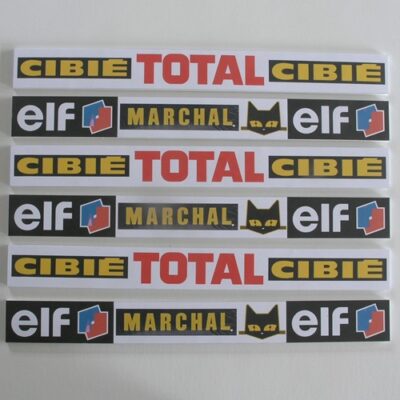 Greenhills Slot Car French Pit Wall x 6 1:32 scale - Brand New - MACC872