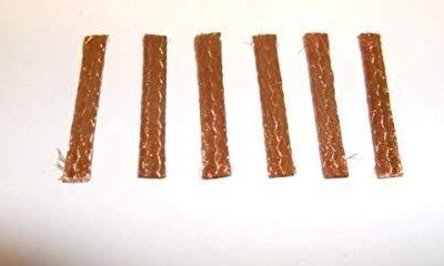 Greenhills Slot Spares My First Braids / Brushes x 6 - 100% Copper for Scalextric  - G899