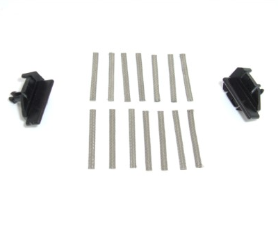 Greenhills Slot Spares 14 Tinned Copper Braids & 2 Long Stem Guide Blades for Scalextric BNIP - G2992