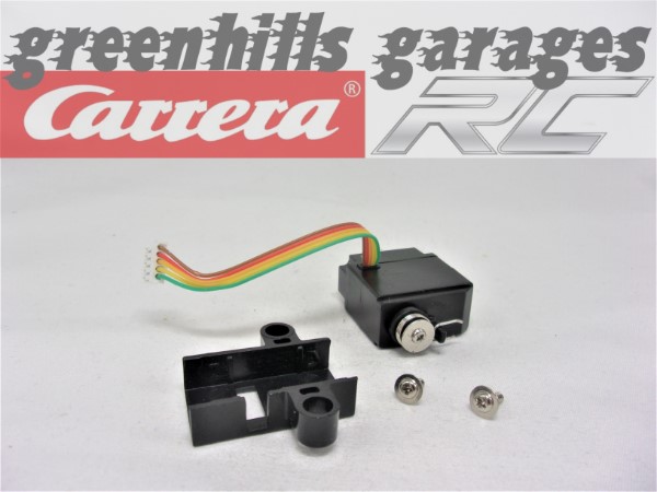 Greenhills Carrera RC Remote Control Red Bull NX1 Steering Motor+Screws+Spring+Cover -Used- CRCP453**