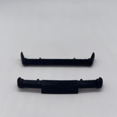 GP36 - Greenhills Black Front & Rear Bumper Pair for Scalextric Rover 3500 - NEW