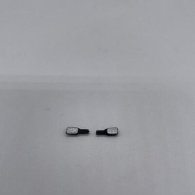 GP41 - Greenhills Black with Silver Wing Mirror Pair for Scalextric Ford Focus - 1.32 Scale - NEW