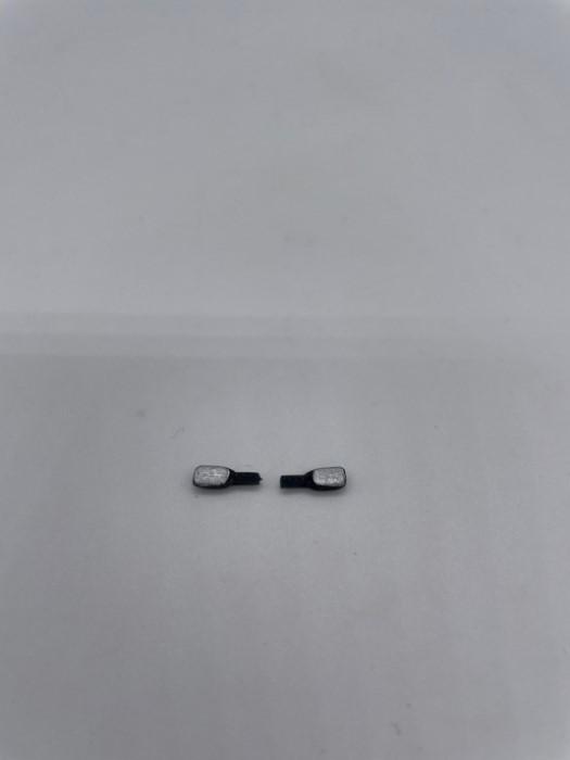GP41 - Greenhills Black with Silver Wing Mirror Pair for Scalextric Ford Focus - 1.32 Scale - NEW